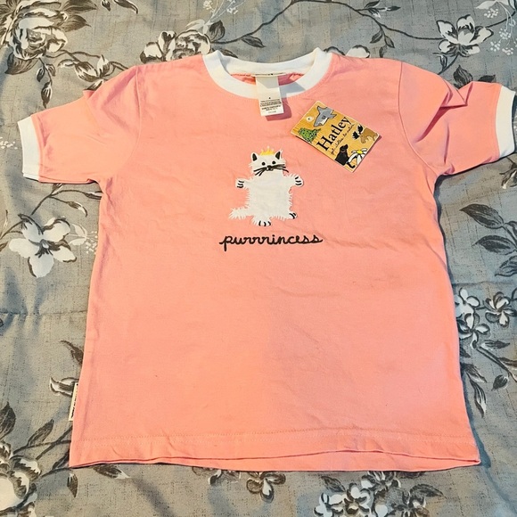 Hatley Other - Hatley Pink 'Purrincess' Kids T-Shirt